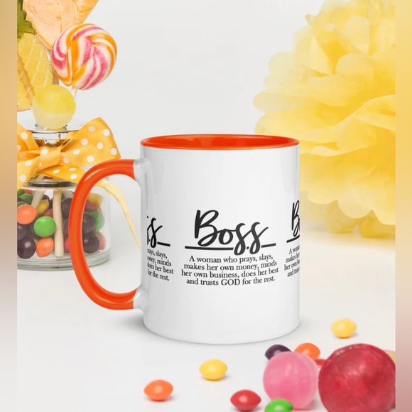 Boss, Custom Graphic Drinkware "BOSS" Mug - Picture 1 of 4